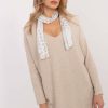 beige Jumper model 203743 Italy Moda