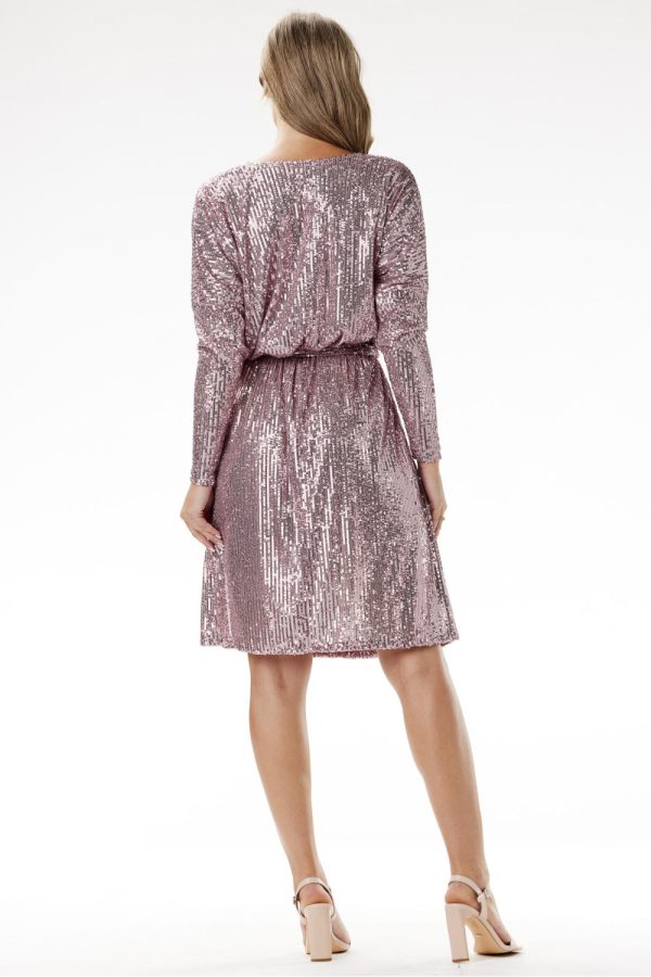 pink Evening dress model 204283 awama