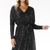 black Evening dress model 204284 awama