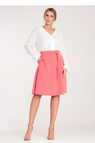 pink Skirt model 204318 Figl