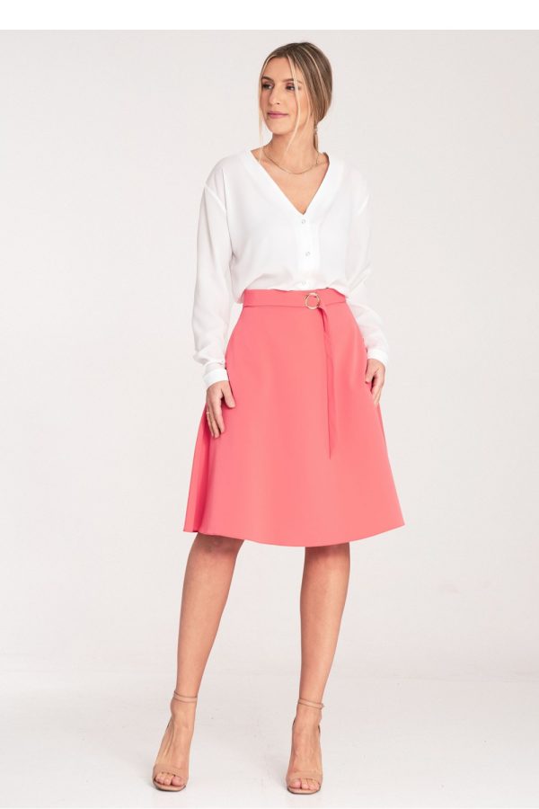 pink Skirt model 204318 Figl