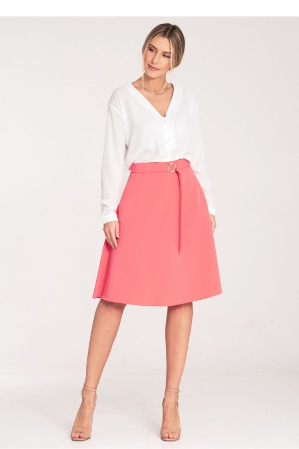 pink Skirt model 204318 Figl