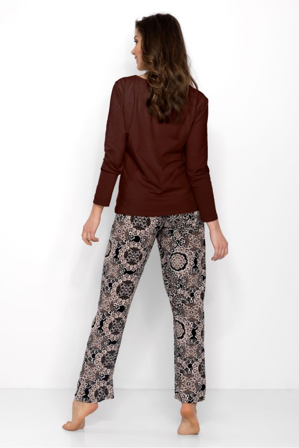 brown Pyjama model 205976 Momenti Per Me