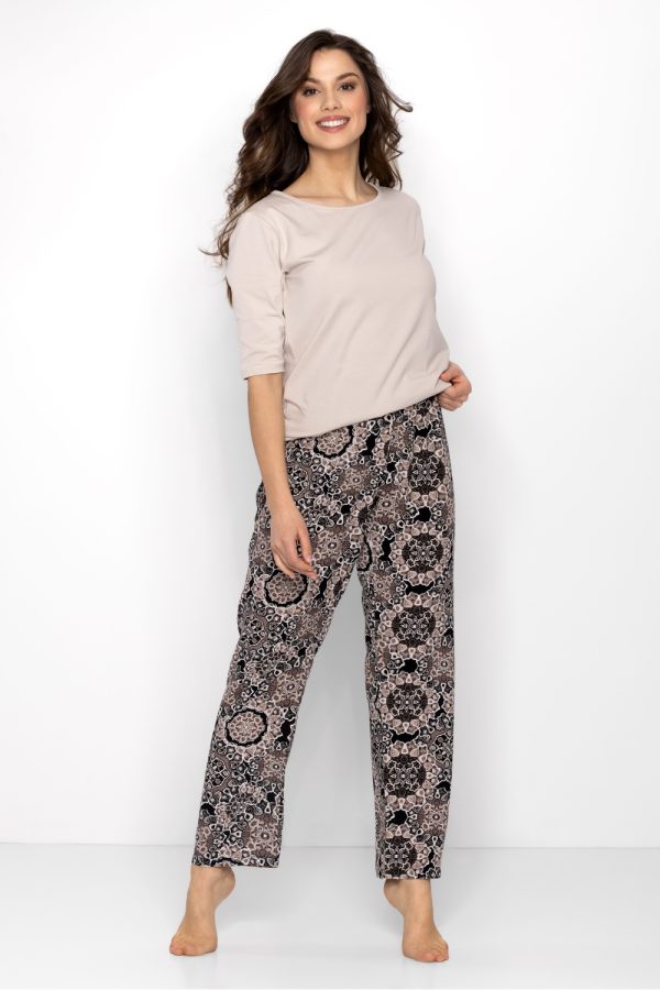 beige Pyjama model 205978 Momenti Per Me