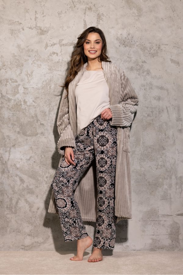 beige Pyjama model 205978 Momenti Per Me