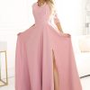 1067521 pink Long dress model 209604 Numoco