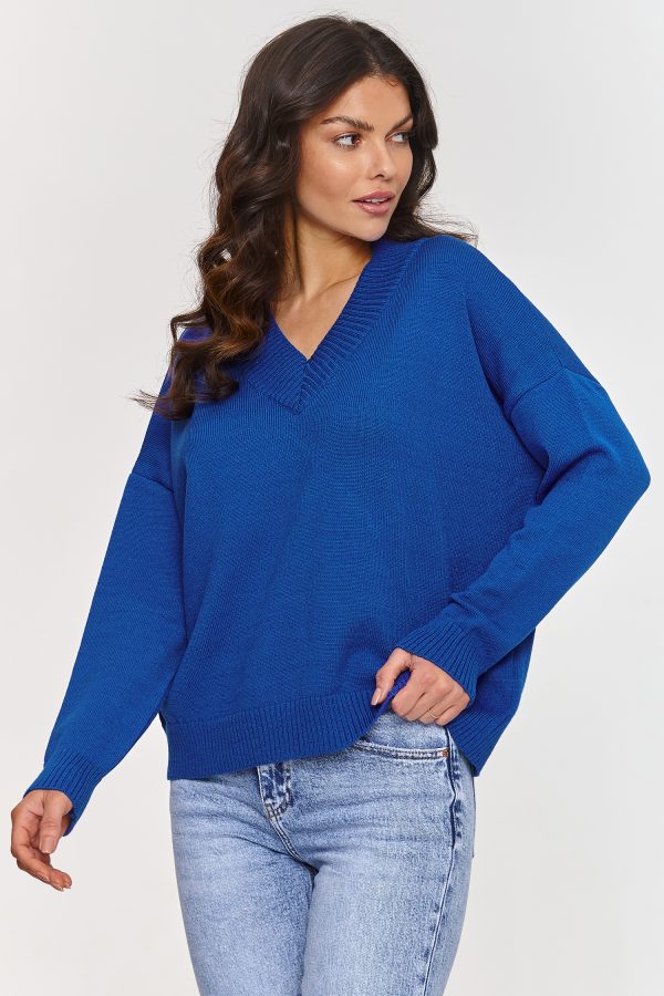 blue Jumper model 209728 Makadamia