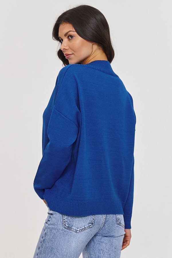 blue Jumper model 209728 Makadamia