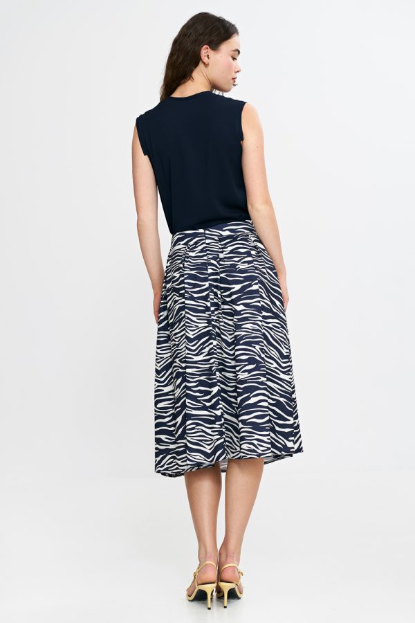 navy blue Skirt model 210067 Nife
