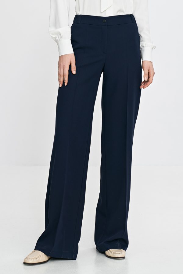 navy blue Trousers model 210083 Nife