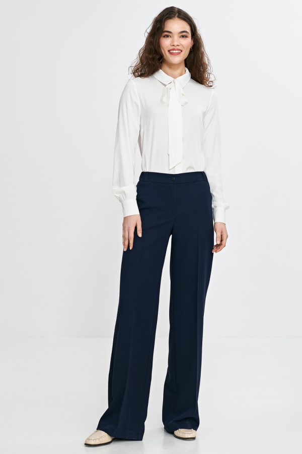 navy blue Trousers model 210083 Nife