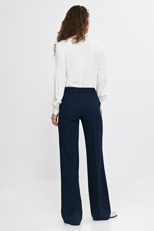 navy blue Trousers model 210083 Nife
