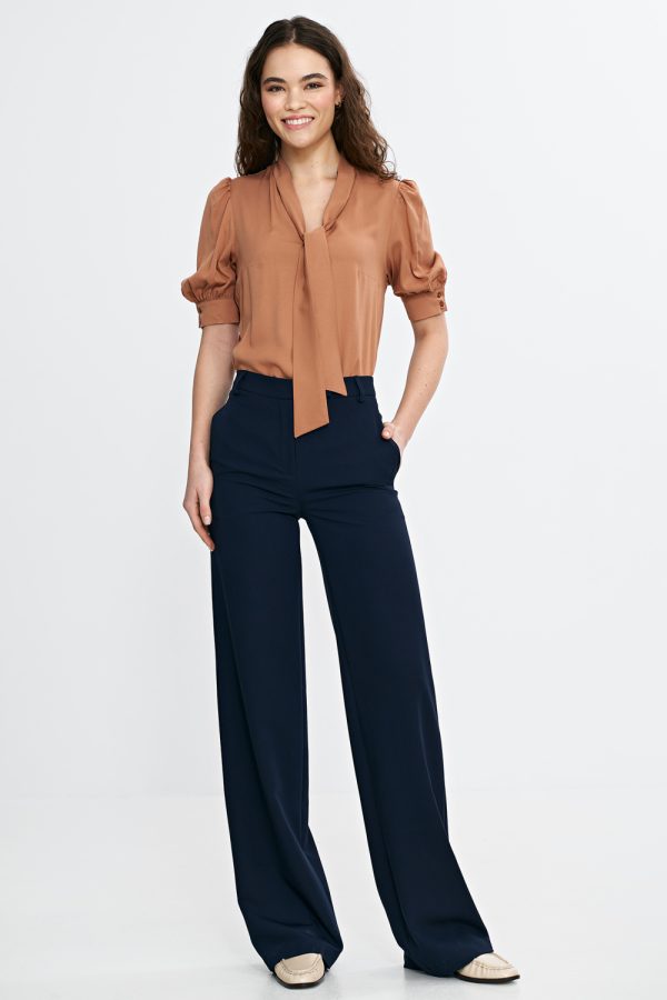 navy blue Trousers model 210085 Nife