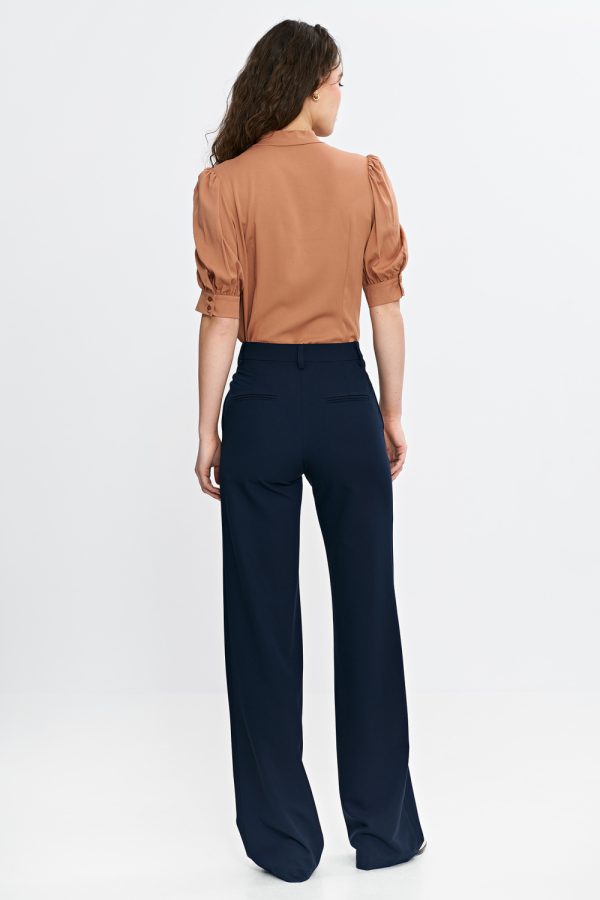 navy blue Trousers model 210085 Nife