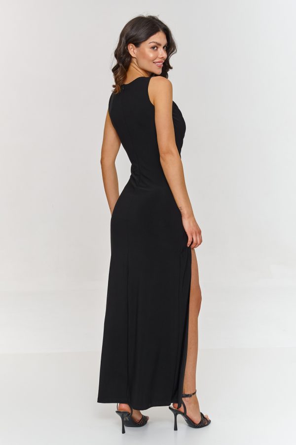 black Cocktail dress model 210719 Makadamia