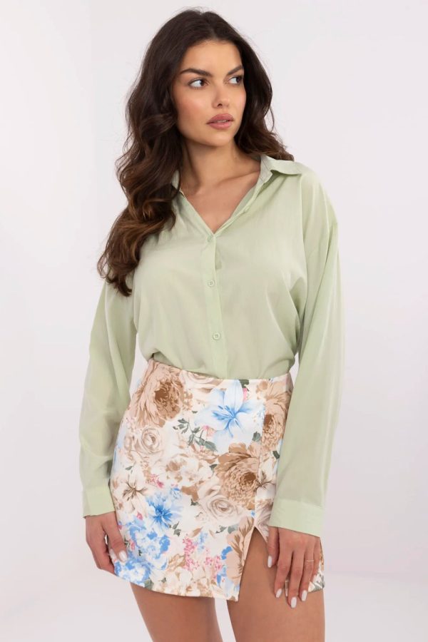 green Long sleeve shirt model 210851 NM