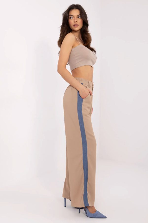 brown Women trousers model 211180 NM