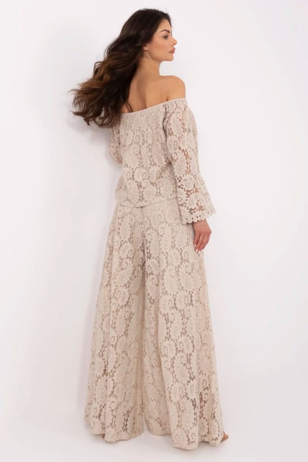 Lace pants model 211436 Italy Moda