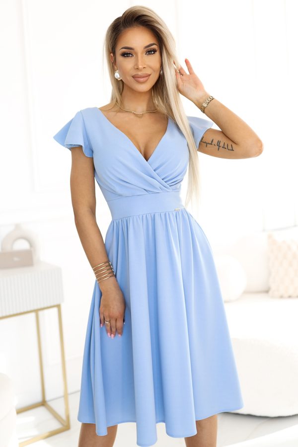 blue Evening dress model 211585 Numoco