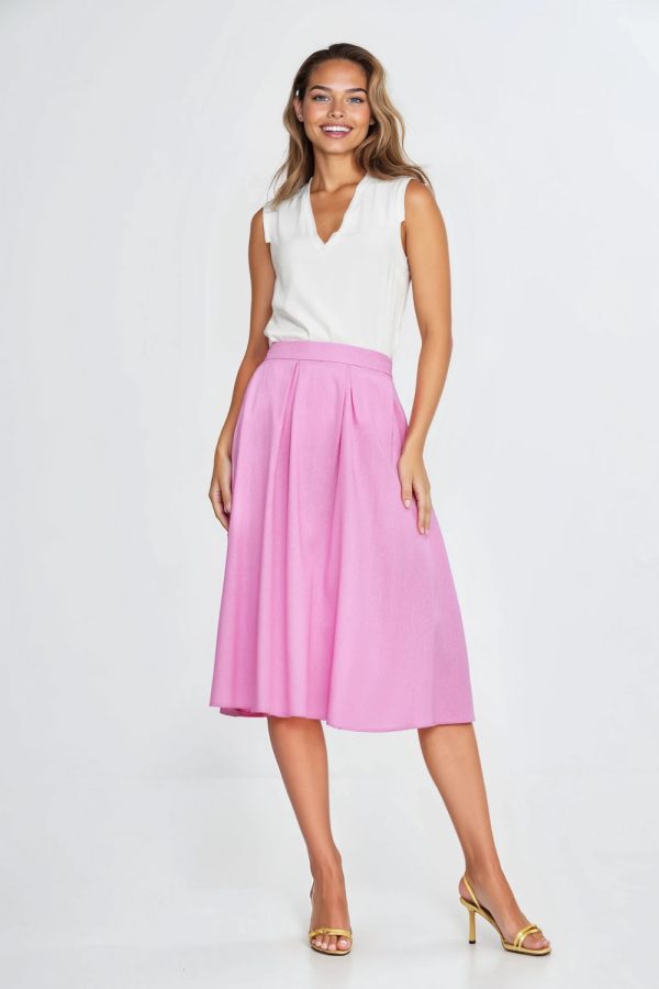 pink Skirt model 211795 Nife