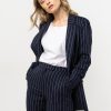 navy blue Jacket model 212175 awama