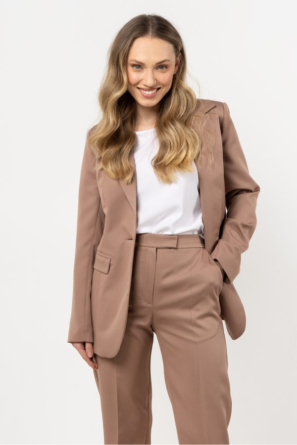 beige Jacket model 212218 awama