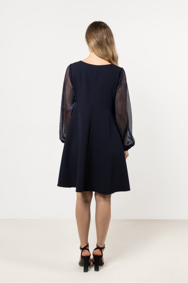 navy blue Evening dress model 212224 awama