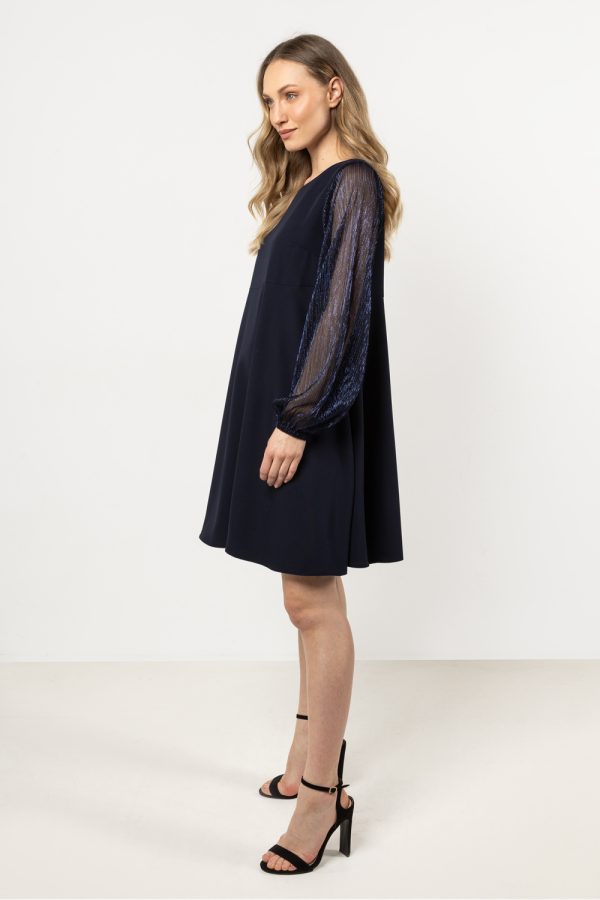 navy blue Evening dress model 212224 awama