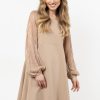 beige Evening dress model 212225 awama