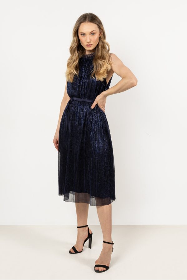 navy blue Evening dress model 212226 awama