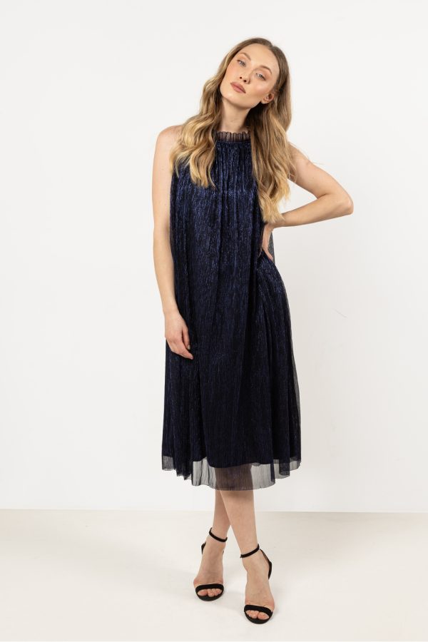 navy blue Evening dress model 212226 awama