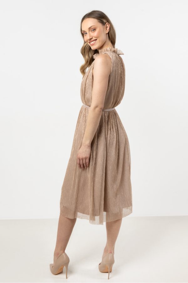 yellow Evening dress model 212227 awama