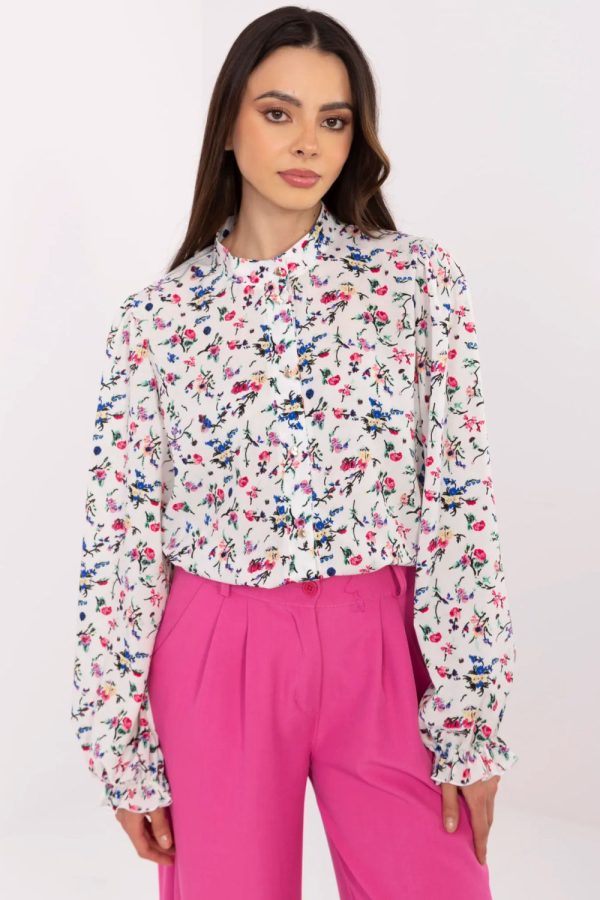 white Long sleeve shirt model 212662 Lakerta