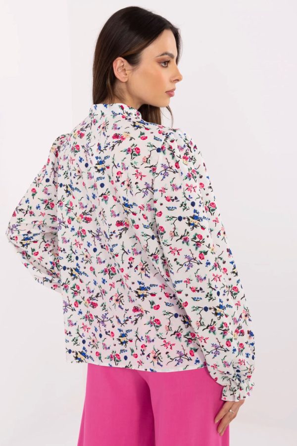 white Long sleeve shirt model 212662 Lakerta