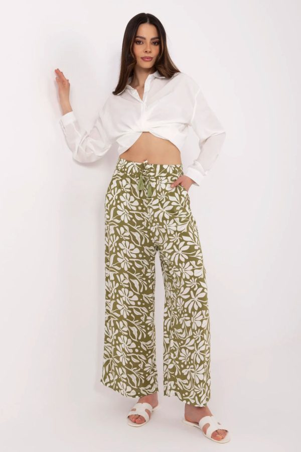 green Women trousers model 212663 Sublevel