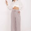 1076941 beige Women trousers model 212668 Sublevel