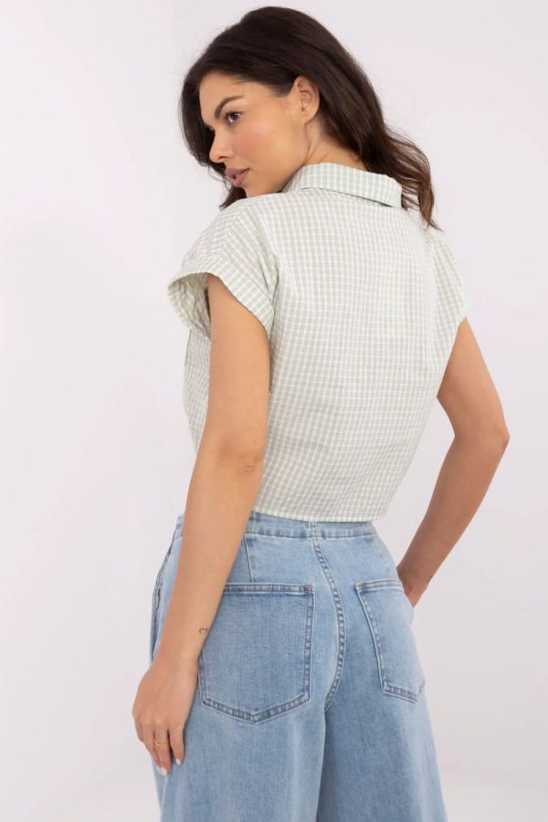 green Short sleeve shirt model 212738 NM