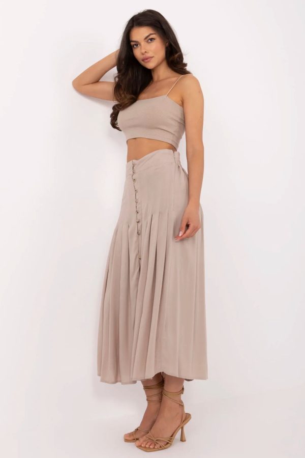 beige Skirt model 213085 Sublevel
