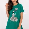 1078157 green Blouse model 213108 Factory Price