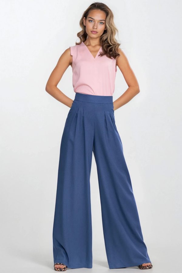 blue Trousers model 213975 Nife