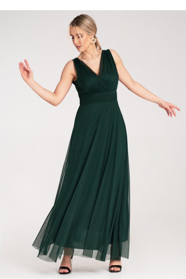 green Cocktail dress model 214774 Figl