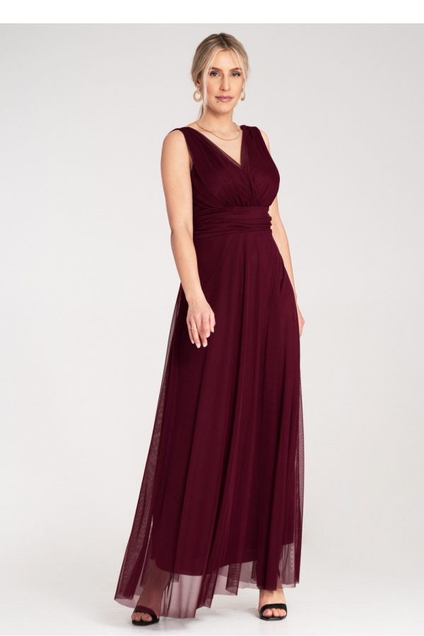 red Cocktail dress model 214775 Figl