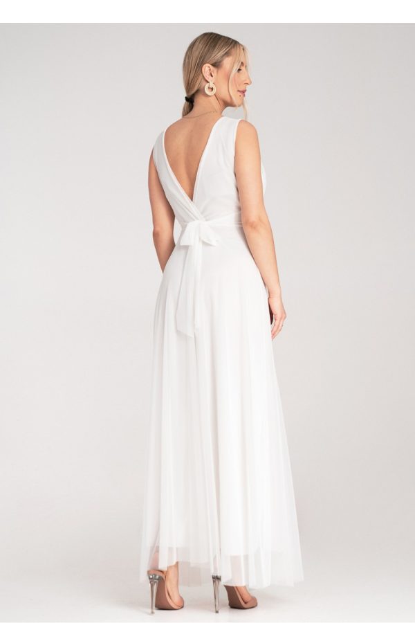 white Cocktail dress model 214776 Figl