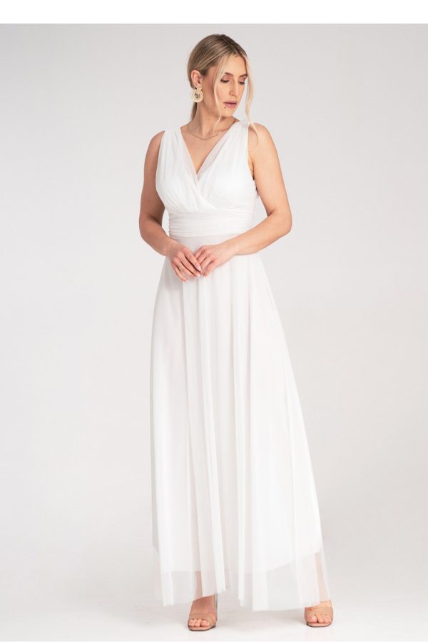 white Cocktail dress model 214776 Figl
