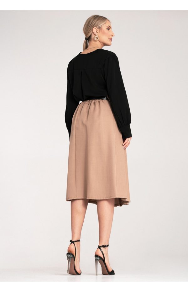 beige Skirt model 214831 Figl