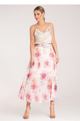 pink Skirt model 214832 Figl