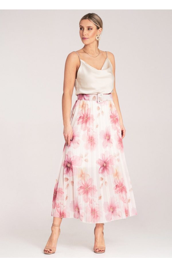 pink Skirt model 214832 Figl