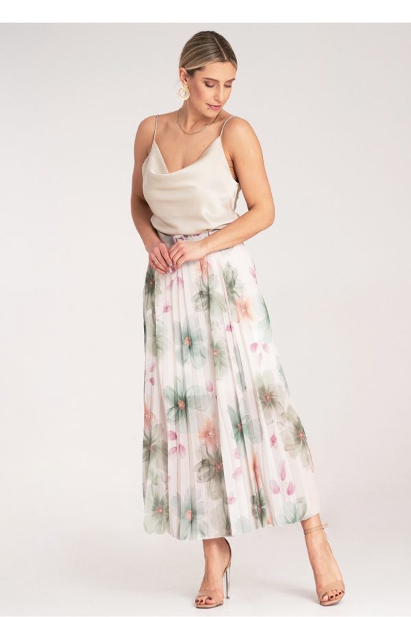 green Skirt model 214833 Figl