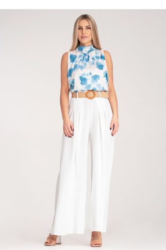 white Women trousers model 214838 Figl