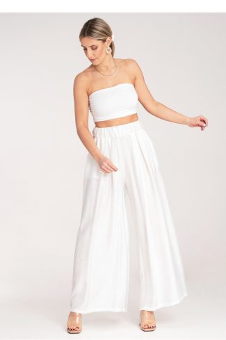 white Women trousers model 214843 Figl